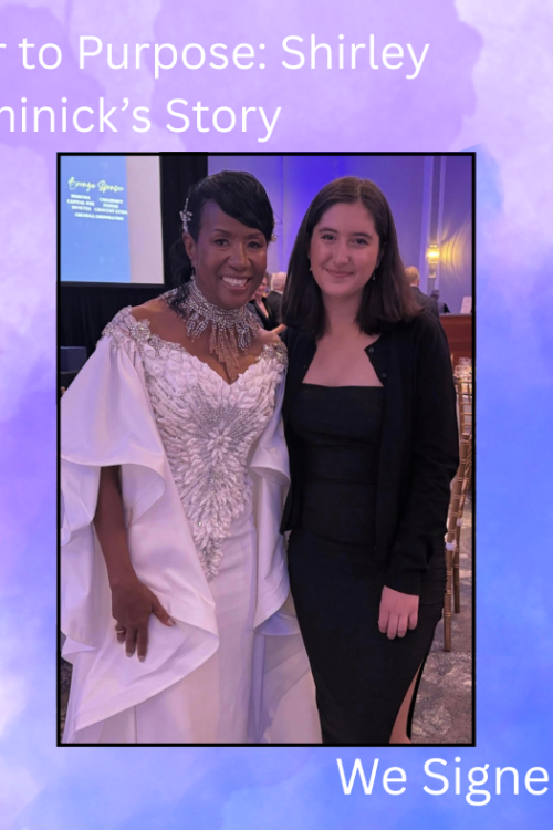 From Fear to Purpose: Shirley Dominick’s Story